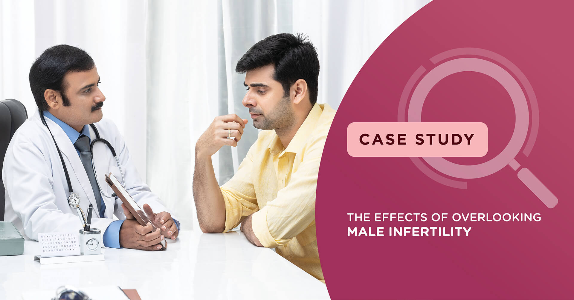 Effects of overlooking male infertility