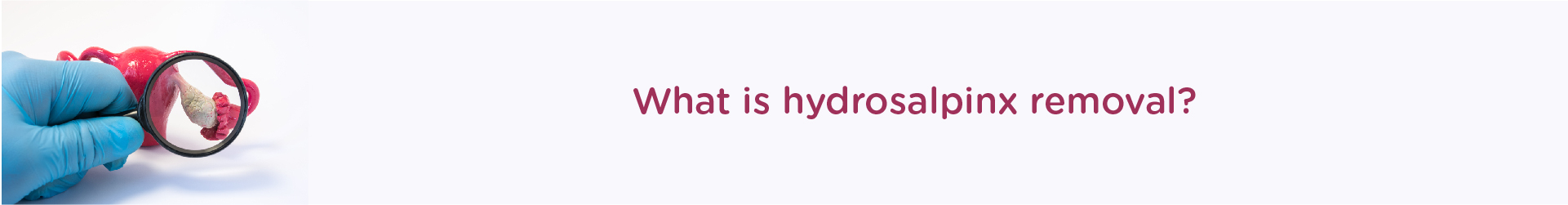 What is Hydrosalpinx Removal?